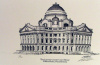 "Luzerne County Court House" - Wilkes-Barre, Pennsylvania (1000)
