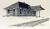 "Railroad Station" - Clarks Summit, Pennsylavania (200)
