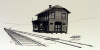 "Railroad Station" - Wanamie, Pennsylvania (400)